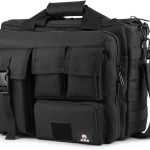 GES Tactical Briefcase, 17.3 Inch Men's Messenger Bag Military Briefcase for Men